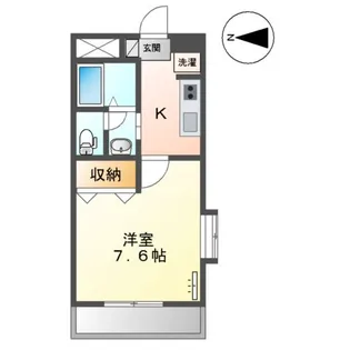 エクセルタウン蔵上Ⅱ【2階】の間取り