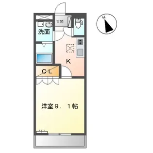 SUN PIA VILLAGE【1階】の間取り