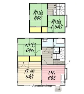 佐賀県鳥栖市儀徳町【一戸建】の間取り