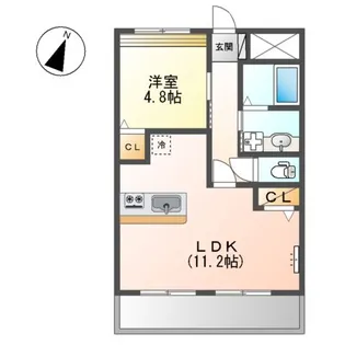 MEISSA【2階】の間取り