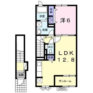 ジュネス【2階】の間取り