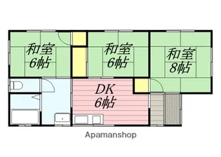 福岡県小郡市小郡【一戸建】の間取り