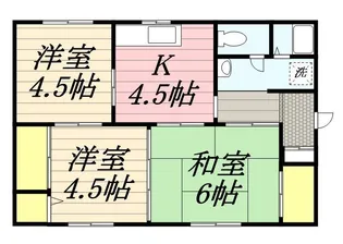 福岡県久留米市北野町今山【一戸建】の間取り
