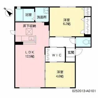 ステラコート A棟【1階】の間取り