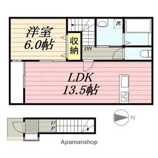 佐賀県三養基郡みやき町大字白壁白壁【アパート】の間取り
