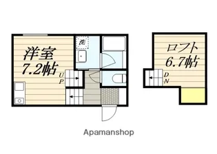 SOLANA【205号室】の間取り