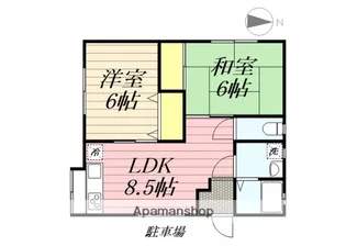 福岡県久留米市田主丸町田主丸【一戸建】の間取り