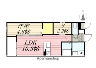 LIFEFIELD小郡Ⅱ【4階】の間取り