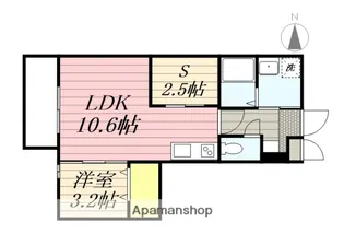 LIFEFIELD小郡Ⅱ【1階】の間取り