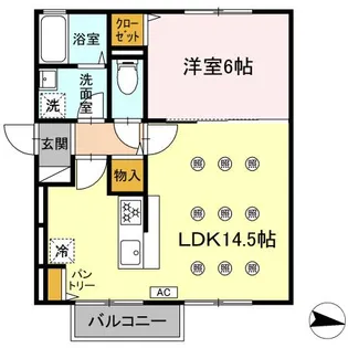 アネックスM【2階】の間取り