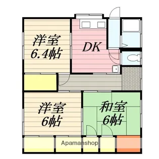佐賀県三養基郡みやき町大字原古賀【一戸建】の間取り
