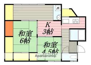 福岡県久留米市田主丸町殖木【一戸建】の間取り