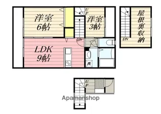 グランオペラ【201号室】の間取り