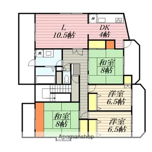 福岡県小郡市三沢【アパート】の間取り