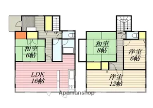 佐賀県三養基郡基山町けやき台1丁目【一戸建】の間取り