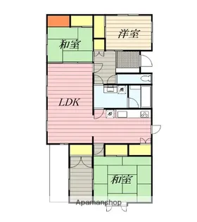 佐賀県鳥栖市元町【一戸建】の間取り