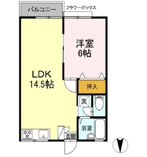 Mコーポ【2階】の間取り