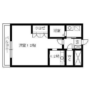 愛花夢【2階】の間取り