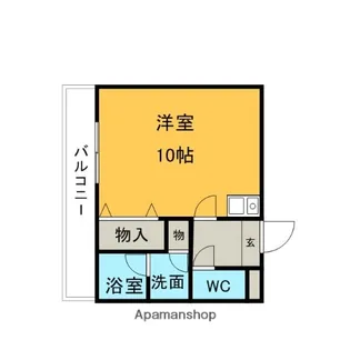 福岡県小郡市小板井【マンション】の間取り