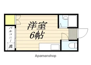シェスタイン筑紫野【1階】の間取り