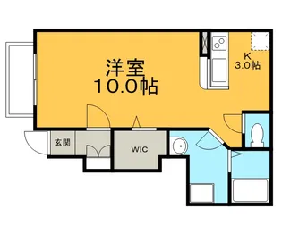 ハートリーフ【105号室】の間取り