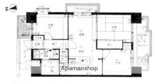 ロマネスク西公園第5【501号室】の間取り