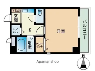 西新IGビレッジ【7階】の間取り