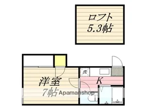 グリーンコート百道【103号室】の間取り