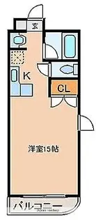 ブライトン室見【3階】の間取り