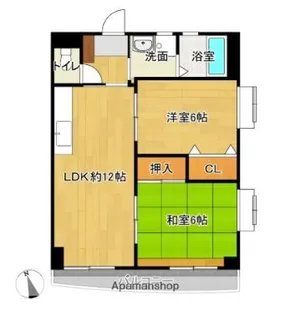 SOコスモス【402号室】の間取り