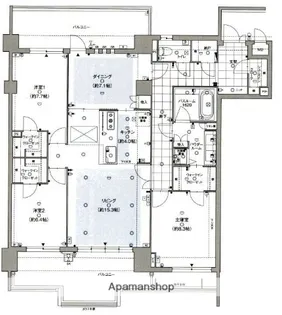セレンシオ大濠2丁目【3階】の間取り