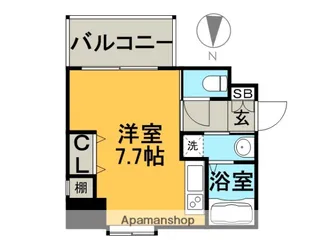 ラフォーレ西公園【2階】の間取り
