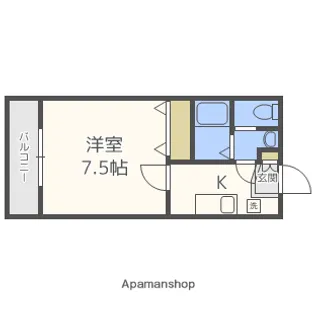 リード桜坂【11階】の間取り