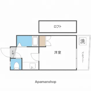 プレアライト【102号室】の間取り