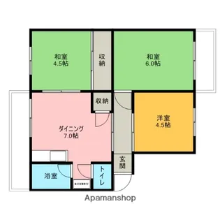岩芳ビル【305号室】の間取り
