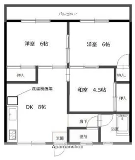 原ビルⅡ【403号室】の間取り