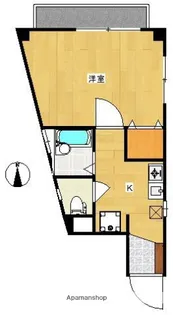 フリーデン今川【501号室】の間取り