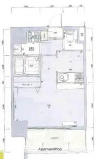 ピュアドームエストーレ姪浜【4階】の間取り