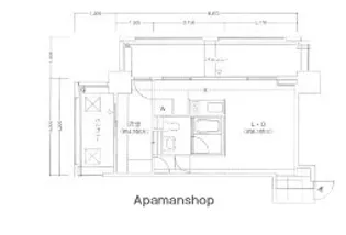 西新テングッドシティ サボイ【11階】の間取り