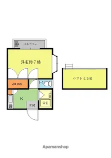 サンハイツ野芥【2階】の間取り