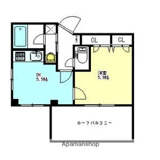 Aビル№2【3階】の間取り