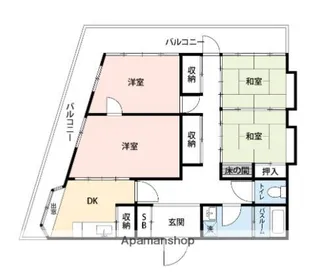 寿ビル【201号室】の間取り