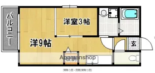 ボナール櫻【101号室】の間取り