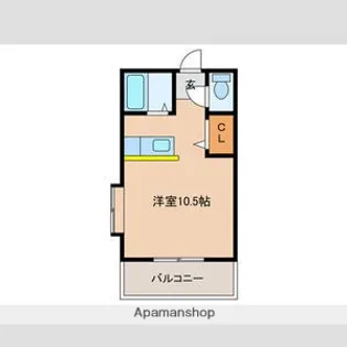 エスプランサーⅣ(旧コーポ大和)【1階】の間取り