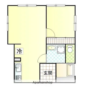 エトス姪浜【302号室】の間取り
