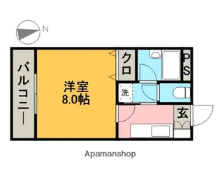 アーベイン南庄【2階】の間取り