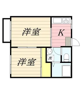 エトワール(旧 千村ハイツ)【101号室】の間取り