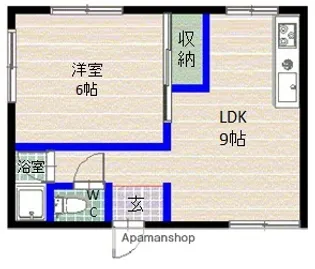 高木ビル【2階】の間取り