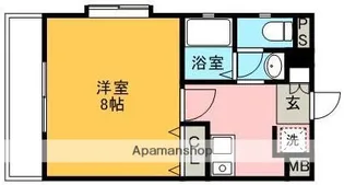 エクメール西公園【401号室】の間取り
