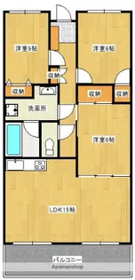 3LDKの間取り画像